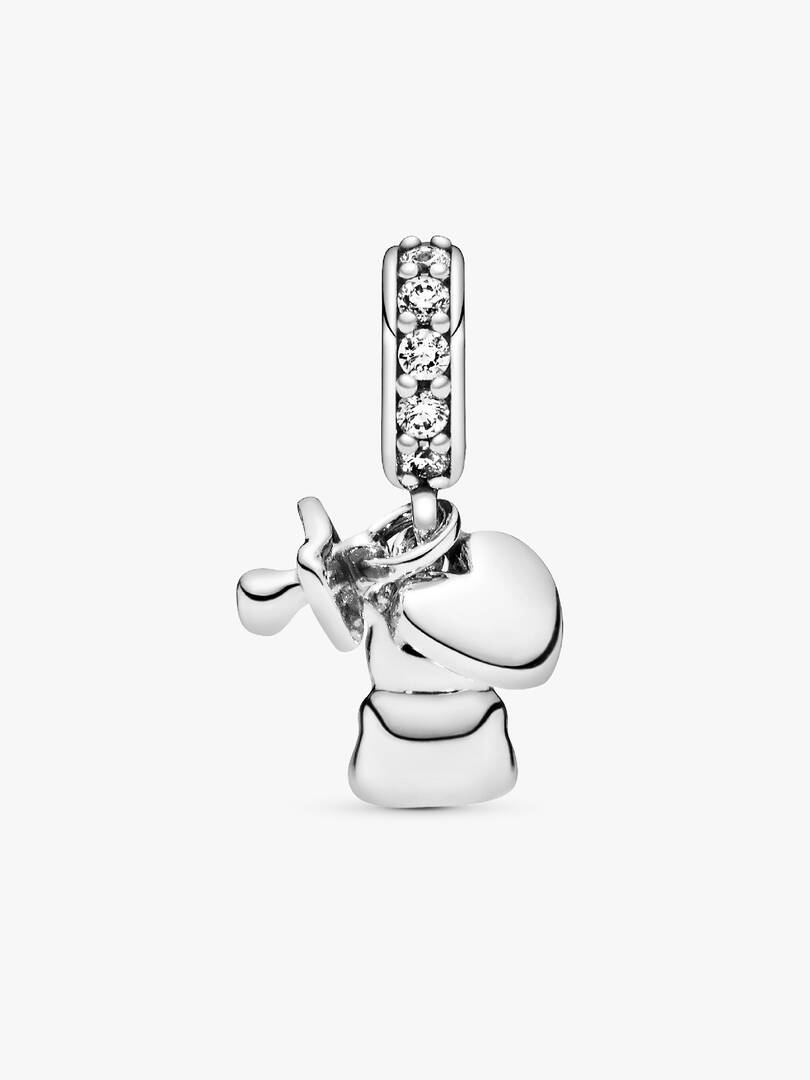 Charm Pendente Orsetto E Ciuccio Pandora In Argento Sterling 925
