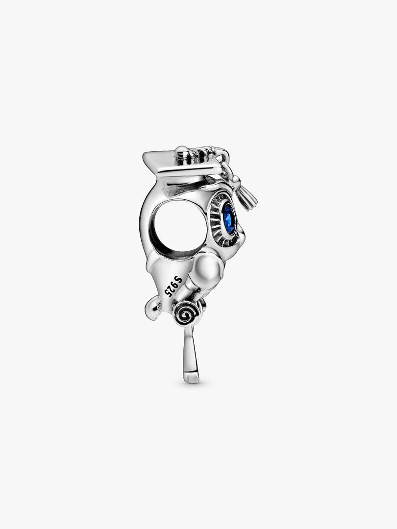 Charm Pandora Gufo Laureato in Argento Sterling 925 Donna