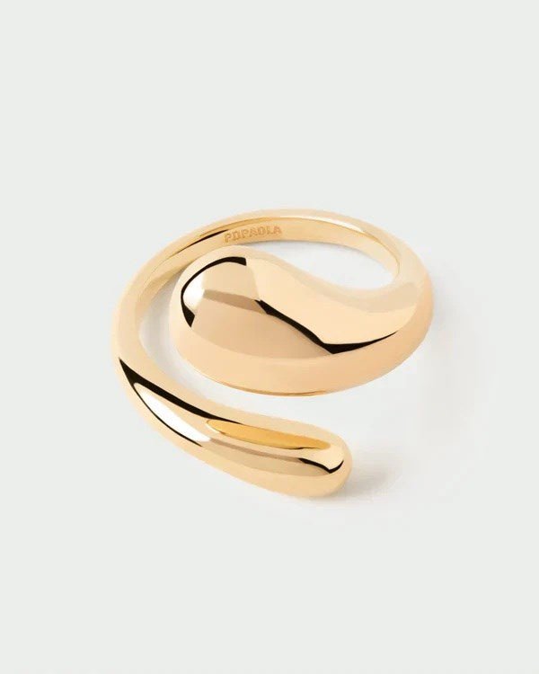 Pdpaola - Anello Donna PDPAOLA Orbit in Argento 925 Dorato - Nazareno Bancone Gioielli