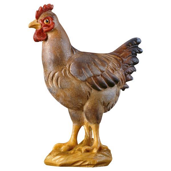 ULPE Wood Art - Gallina in piedi in Legno per Presepe – Proporzionata per Figure Umane da 15 cm - Nazareno Bancone Gioielli
