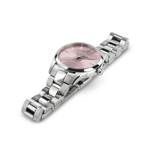 Orologio Uomo Hamilton 32mm In Acciaio Quadrante Rosa Cipria