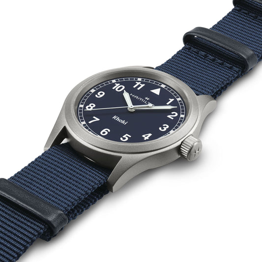 Orologio Uomo Hamilton 38mm Acciaio Quadrante Blu