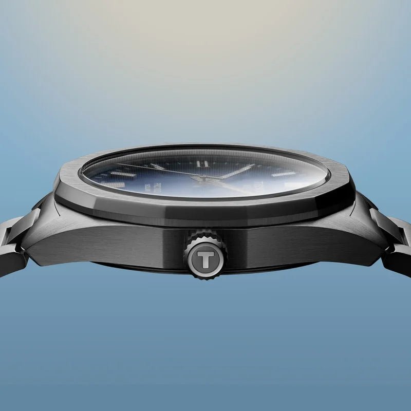 Tissot - Orologio Uomo Tissot PRC 100 Solar 39mm Blu - Nazareno Bancone Gioielli
