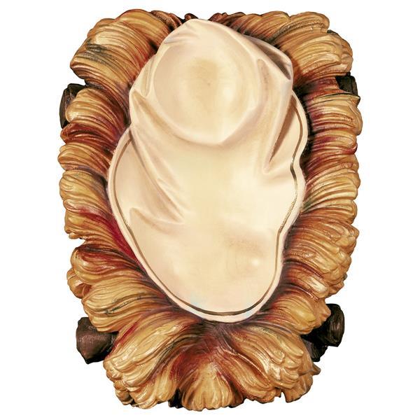 ULPE Wood Art - Sacra Famiglia in Legno per Presepe – Proporzionata per Figure Umane da 15 cm - Nazareno Bancone Gioielli