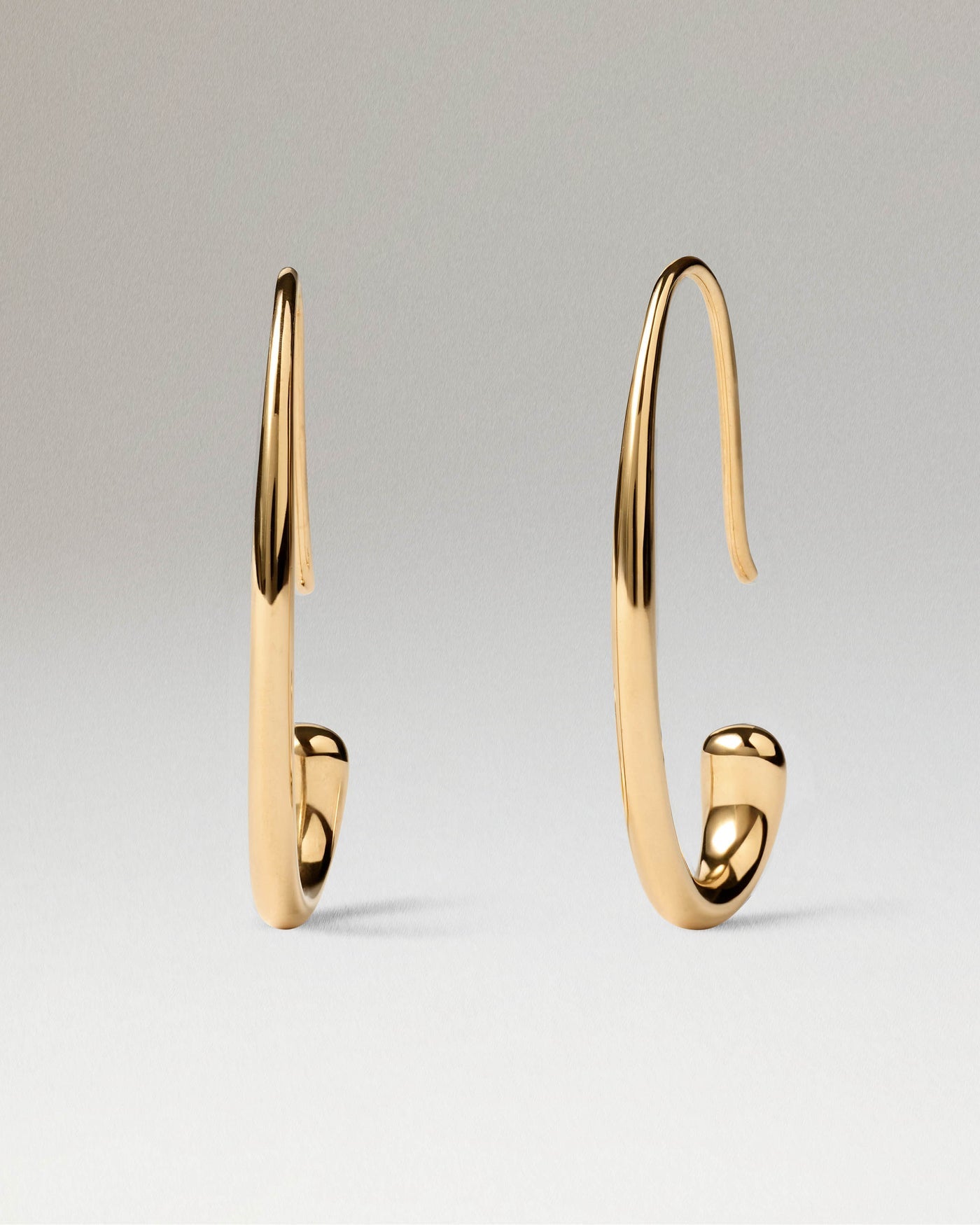 Orecchini aperti Eira pdpaola con placcatura oro 18K