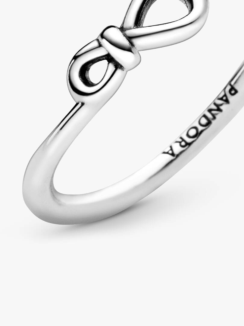 Anello Pandora Nodo Infinito in Argento Sterling 925