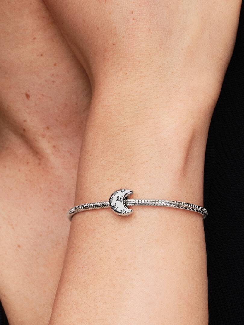 Charm Pandora Luna Crescente in Argento Sterling 925 Donna