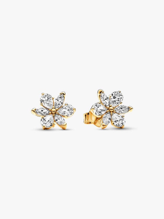 Orecchini Donna Pandora Herbarium Fiori Luminosi con Sfere