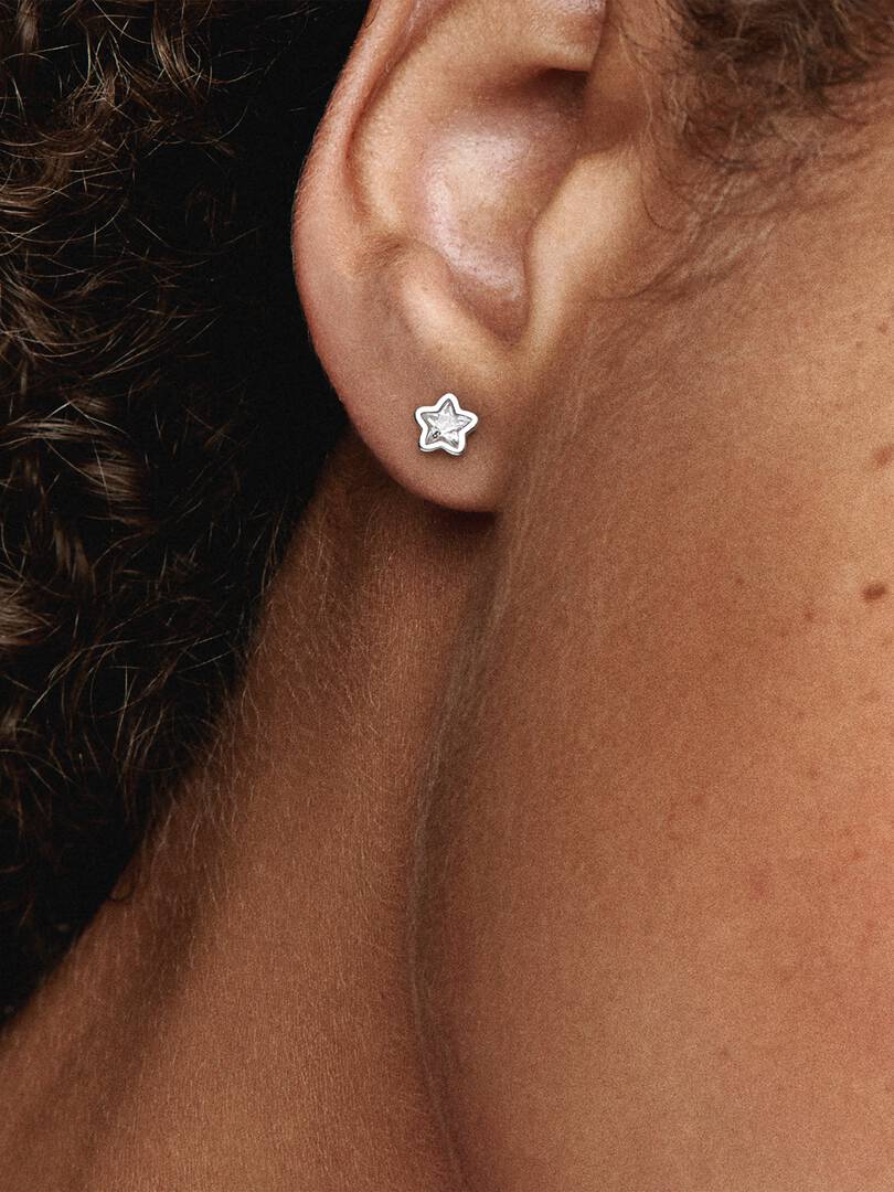 Orecchini Pandora Stelle Cadenti In Argento Sterling 925