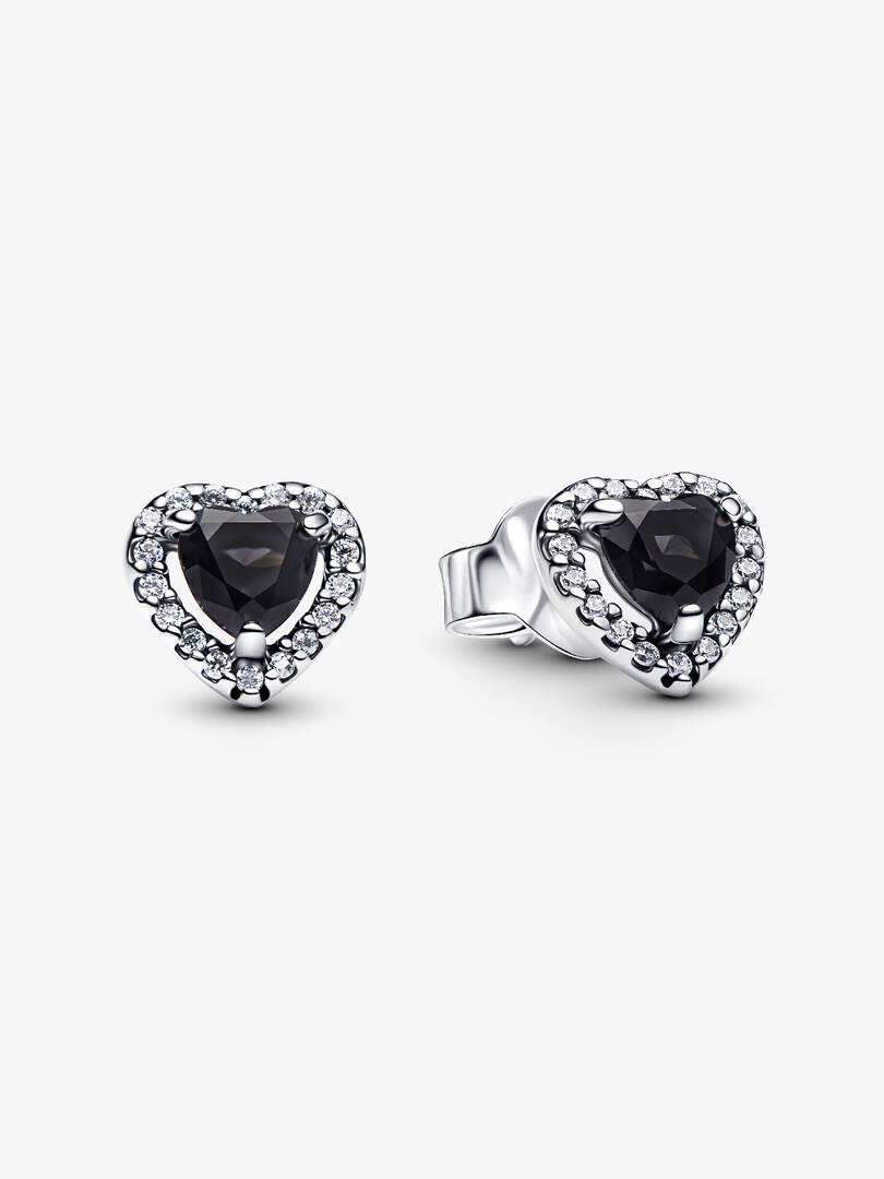 Orecchini a lobo Cuore in argento sterling Pandora