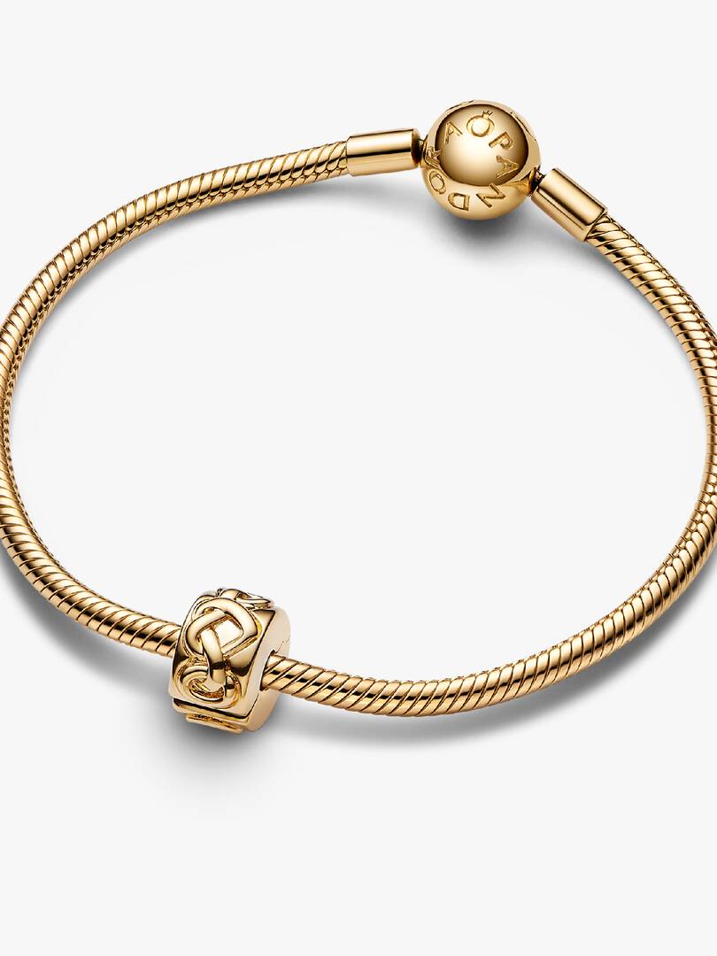 Clip Cuori Intrecciati Pandora Moments in Argento Sterling 925