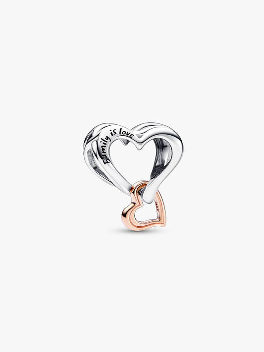 Charm Pandora Cuore Infinito Family is Love Donna