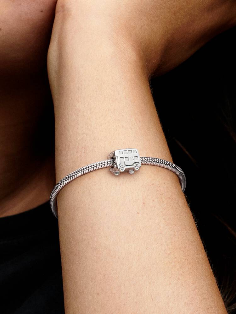 Charm Bus Londinese Con Bandiera Pandora Donna