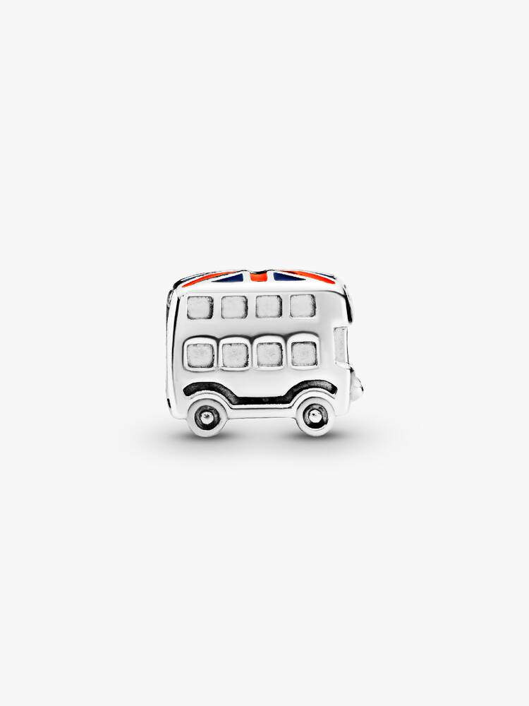 Charm Bus Londinese Con Bandiera Pandora Donna