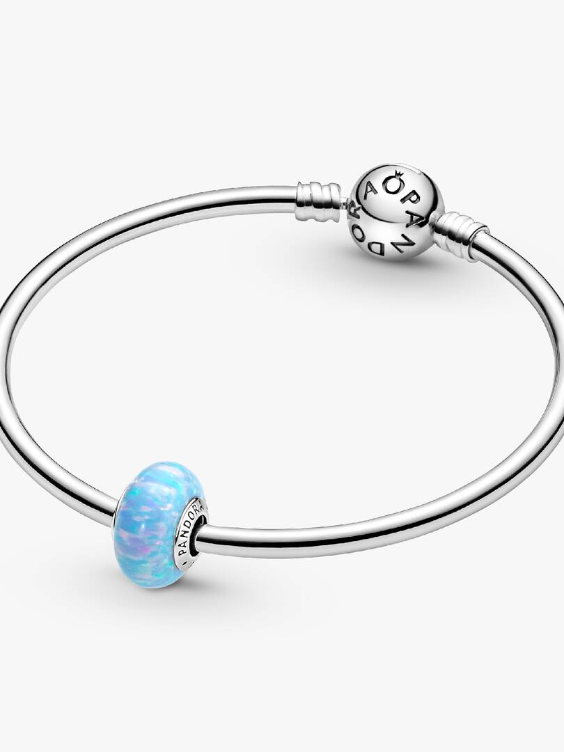 Charm Pandora Opale Oceano Blu in Argento Sterling 925 Donna