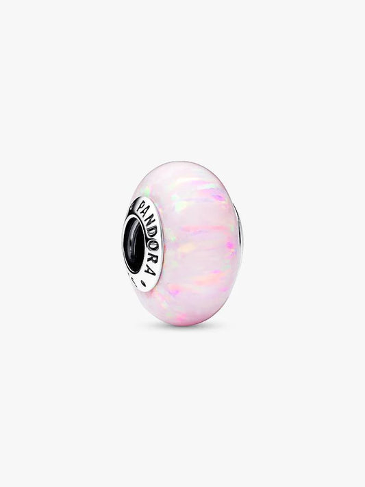 Charm Pandora Opale Glitter Rosa in Argento Sterling 925 Donna