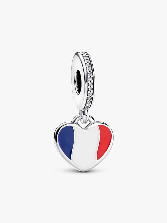 Pendente Pandora Bandiera Francese Donna