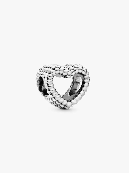 Charm cuore di sfere Pandora in Argento Sterling 925