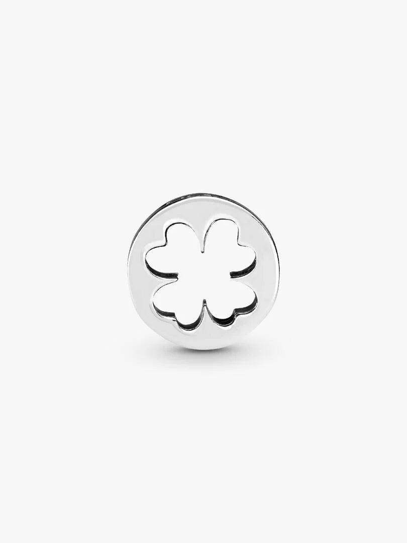Charm Pandora Openwork Clover in argento