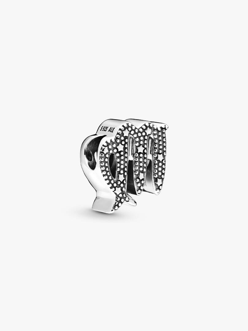 Charm Segno Vergine Pandora Moments in Argento Sterling 925