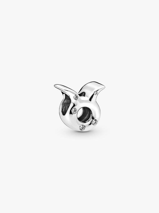 Charm zodiacale Toro Pandora in Argento Sterling 925