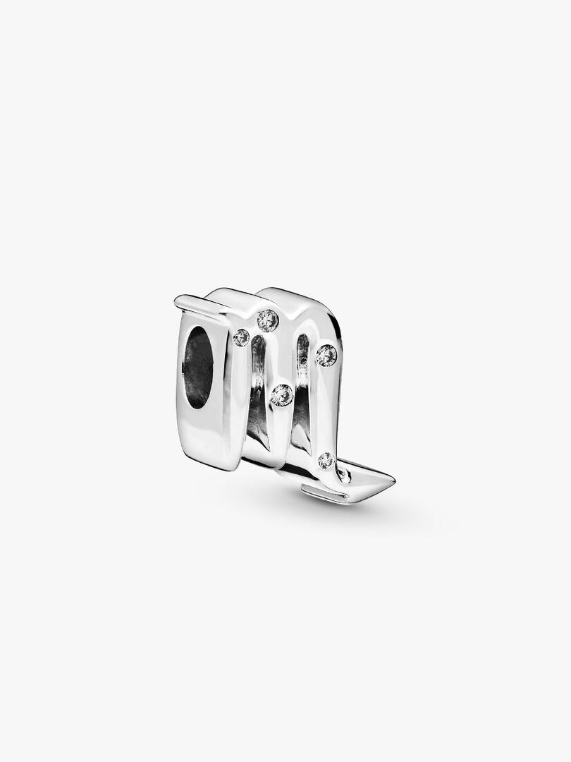Charm Zodiacale Scorpione Pandora in Argento Sterling 925