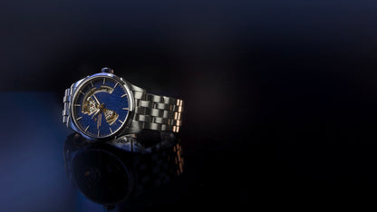 Orologio Donna Hamilton 36mm In Acciaio Quadrante Blu Avventurina