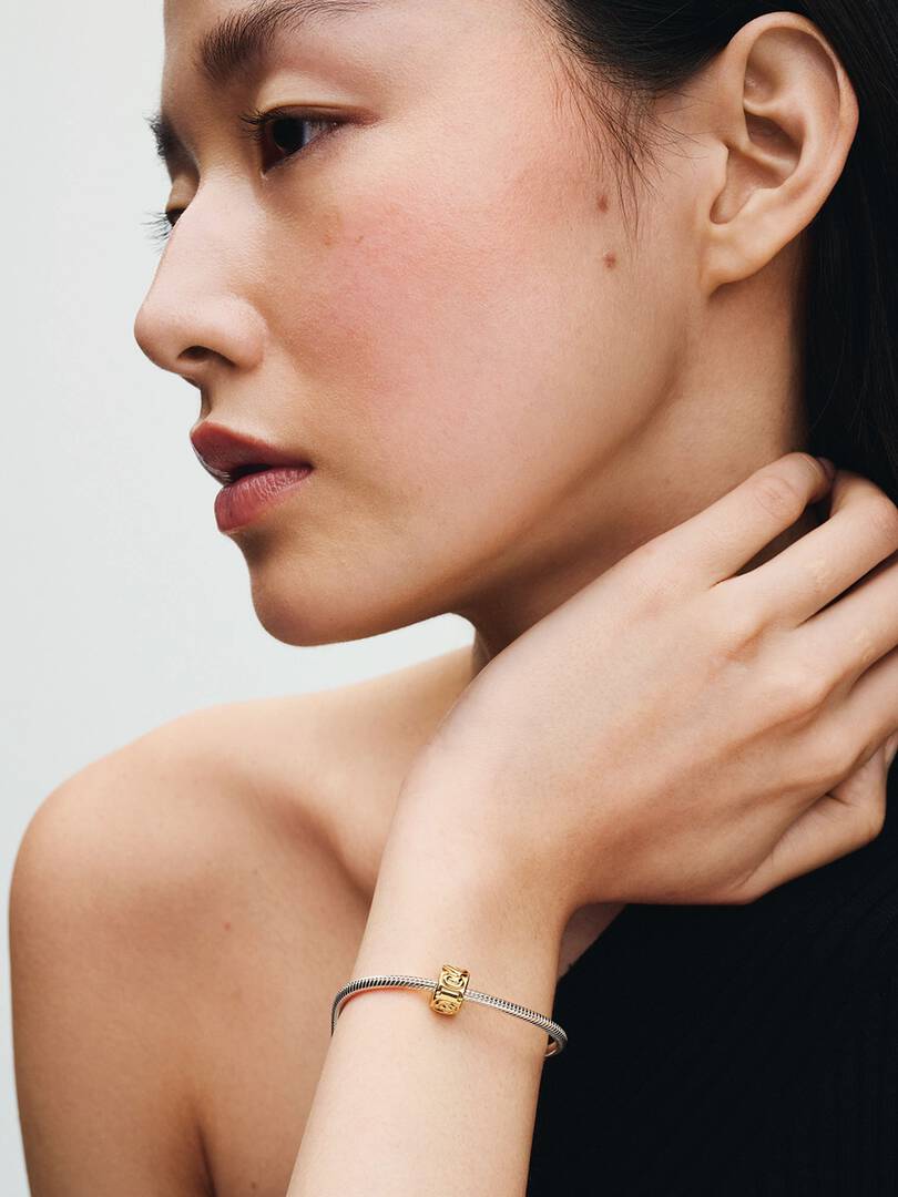 Clip Cuori Intrecciati Pandora Moments in Argento Sterling 925