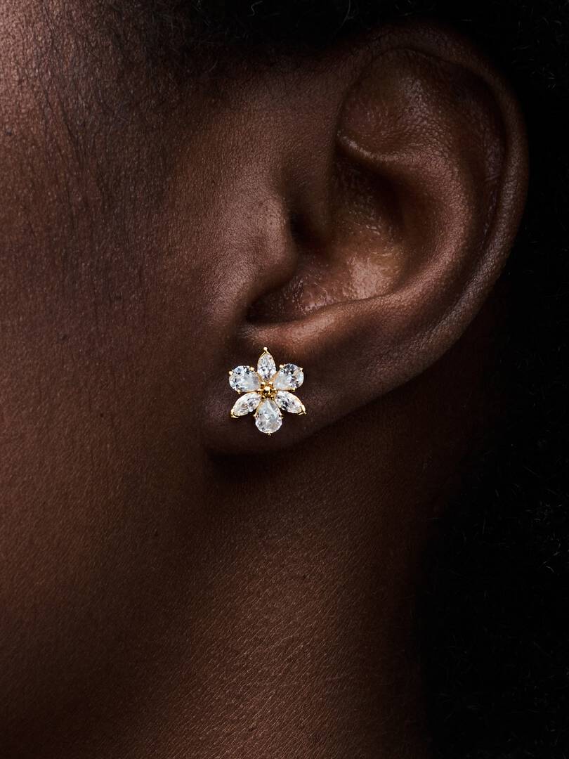 Orecchini Donna Pandora Herbarium Fiori Luminosi con Sfere
