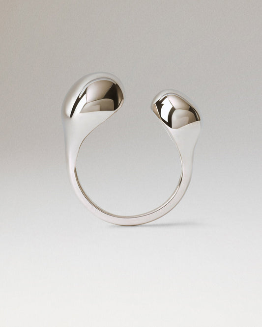 PDPAOLA - Anello Aperto Gravity Unisex Pdpaola - Nazareno Bancone Gioielli
