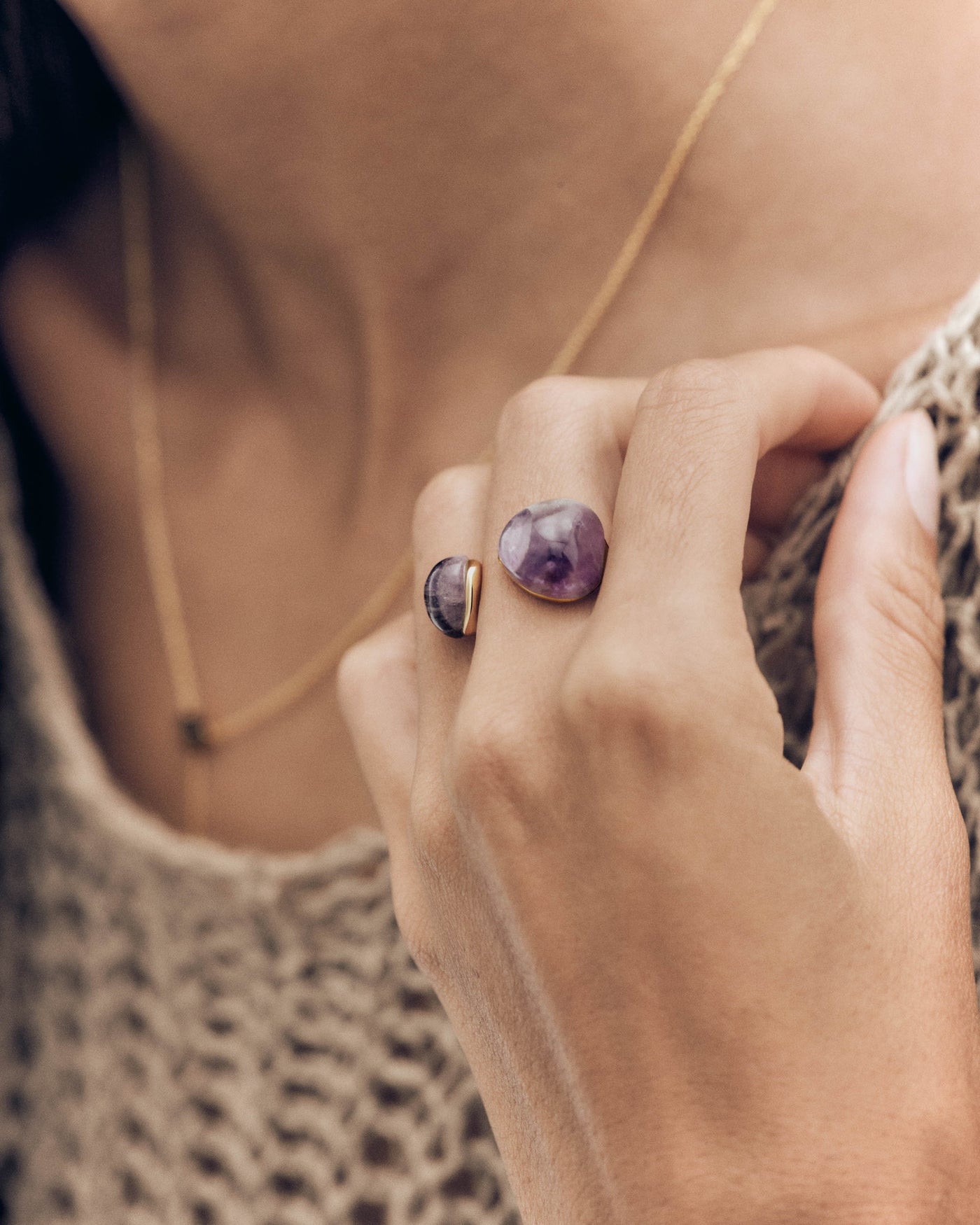 PDPAOLA - Anello Donna Pdpaola Gravity Pietre Preziose - Nazareno Bancone Gioielli