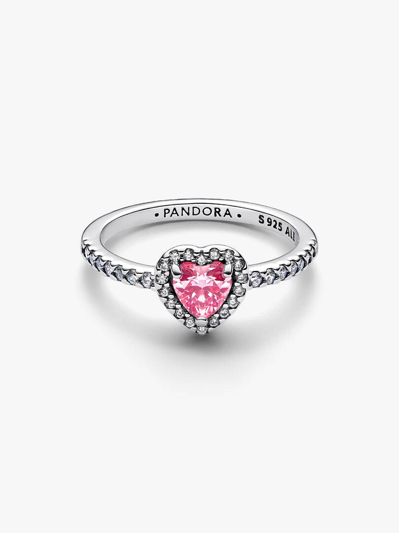 Pandora - Anello Pandora Cuore Rosa in Argento Sterling 925 - Nazareno Bancone Gioielli