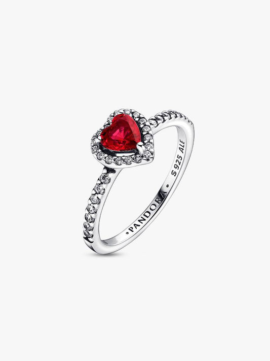 Pandora - Anello Pandora Cuore Rosso in Argento Sterling 925 - Nazareno Bancone Gioielli