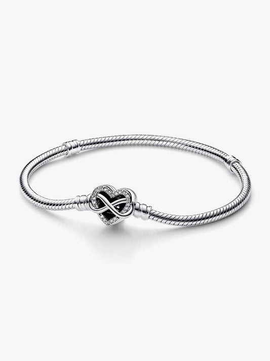 Pandora - Bracciale Pandora Donna Cuore Infinito in Argento 925 - Nazareno Bancone Gioielli