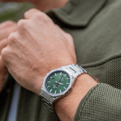 Edifice - Casio Edifice Slim Efr-S108d-3avue Con Vetro Zaffiro - Nazareno Bancone Gioielli