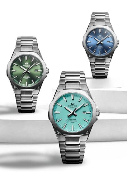 Edifice - Casio Edifice Slim Efr-S108d-3avue Con Vetro Zaffiro - Nazareno Bancone Gioielli