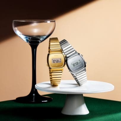 Casio - Casio Vintage LA670WES-7A Orologio Digitale Unisex Argento - Nazareno Bancone Gioielli