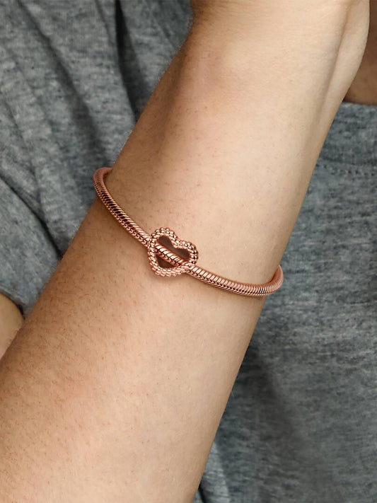 Pandora - Charm Cuore di Sfere Pandora in Oro Rosa Donna - Nazareno Bancone Gioielli