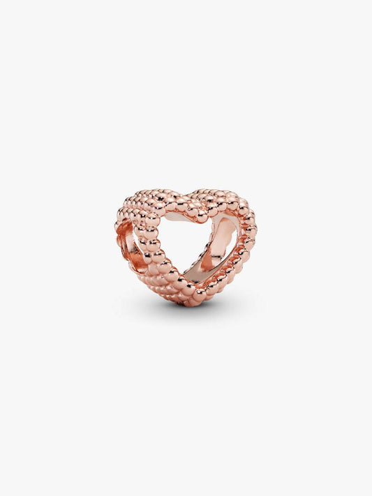 Pandora - Charm Cuore di Sfere Pandora in Oro Rosa Donna - Nazareno Bancone Gioielli