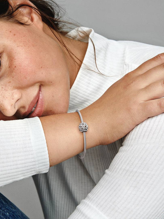 Pandora - Charm Pandora Cuori Openwork In Argento Sterling 925 Donna - Nazareno Bancone Gioielli