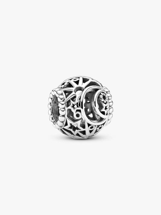 Pandora - Charm Pandora Openwork Sole, Stelle e Luna - Nazareno Bancone Gioielli