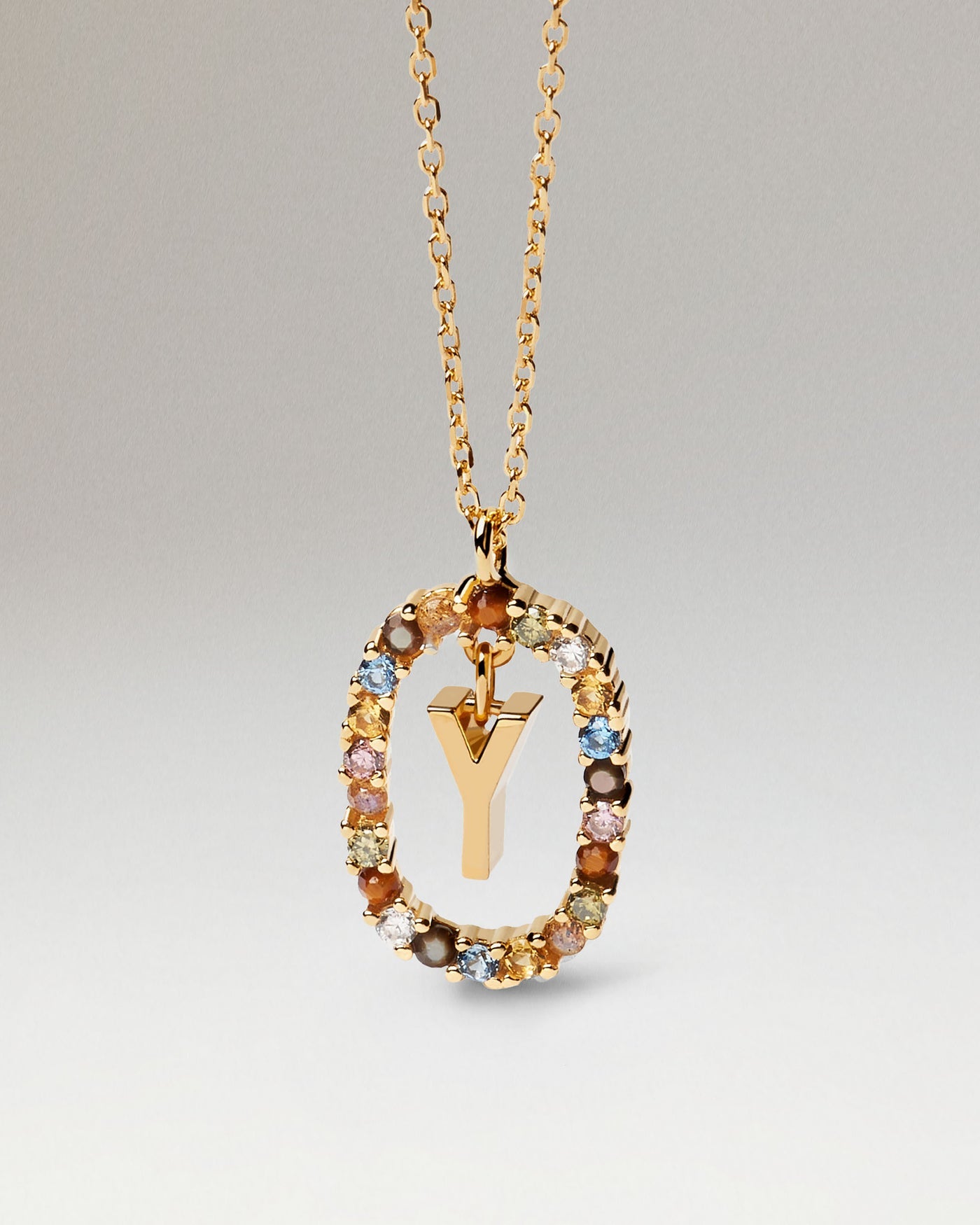 PDPAOLA - Collana Con Pendente Lettera Pdpaola - Nazareno Bancone Gioielli