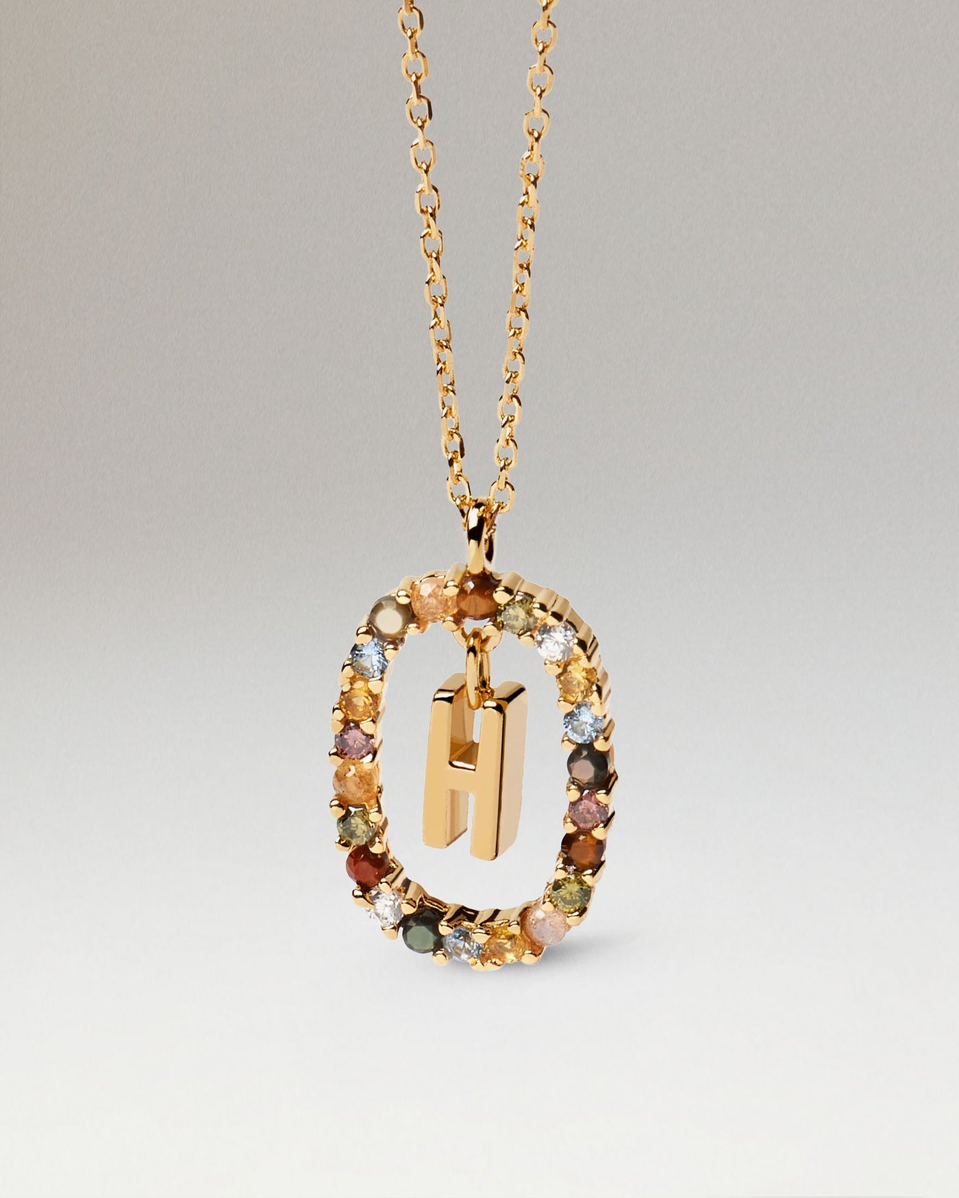 PDPAOLA - Collana Con Pendente Lettera Pdpaola - Nazareno Bancone Gioielli