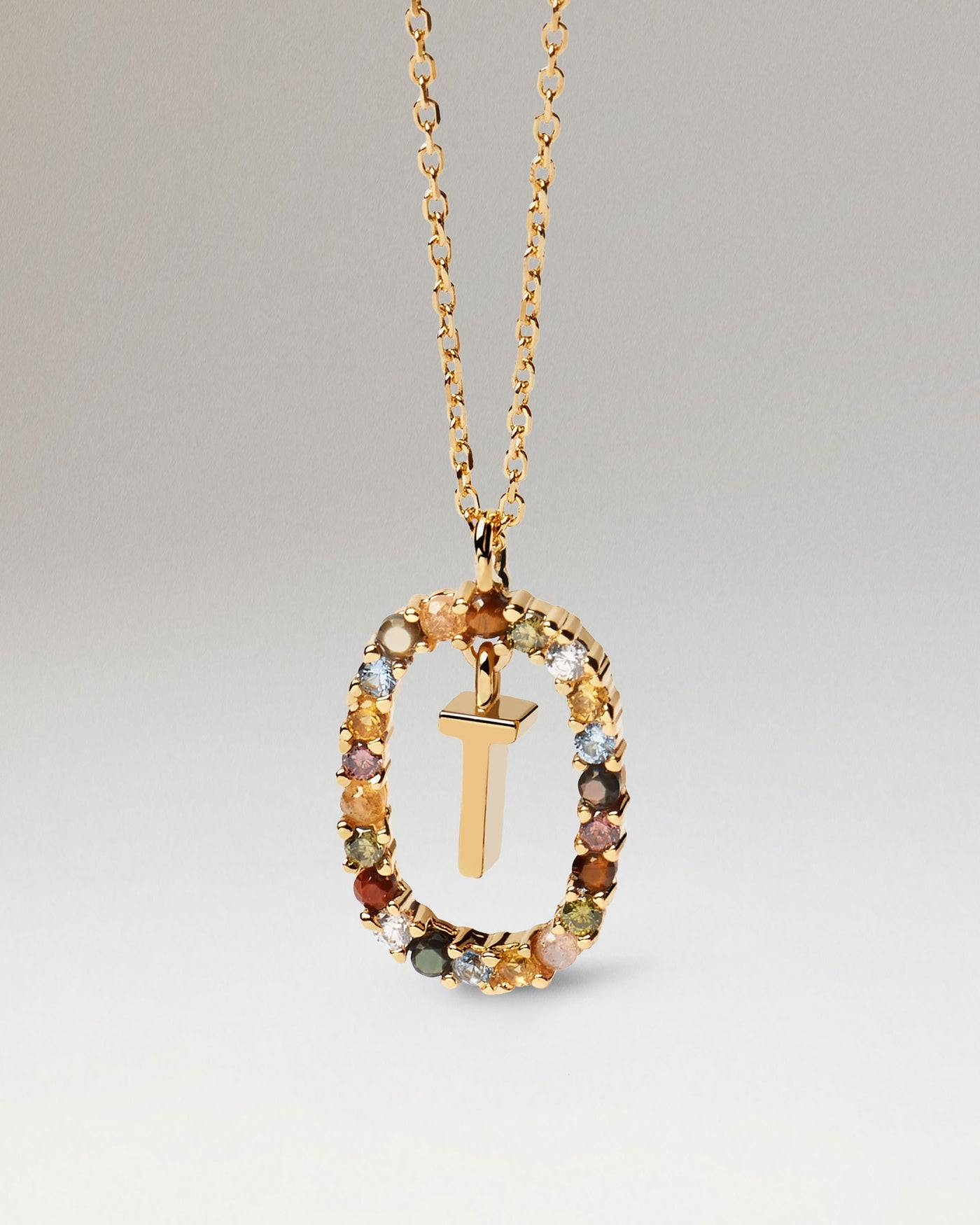PDPAOLA - Collana Con Pendente Lettera Pdpaola - Nazareno Bancone Gioielli