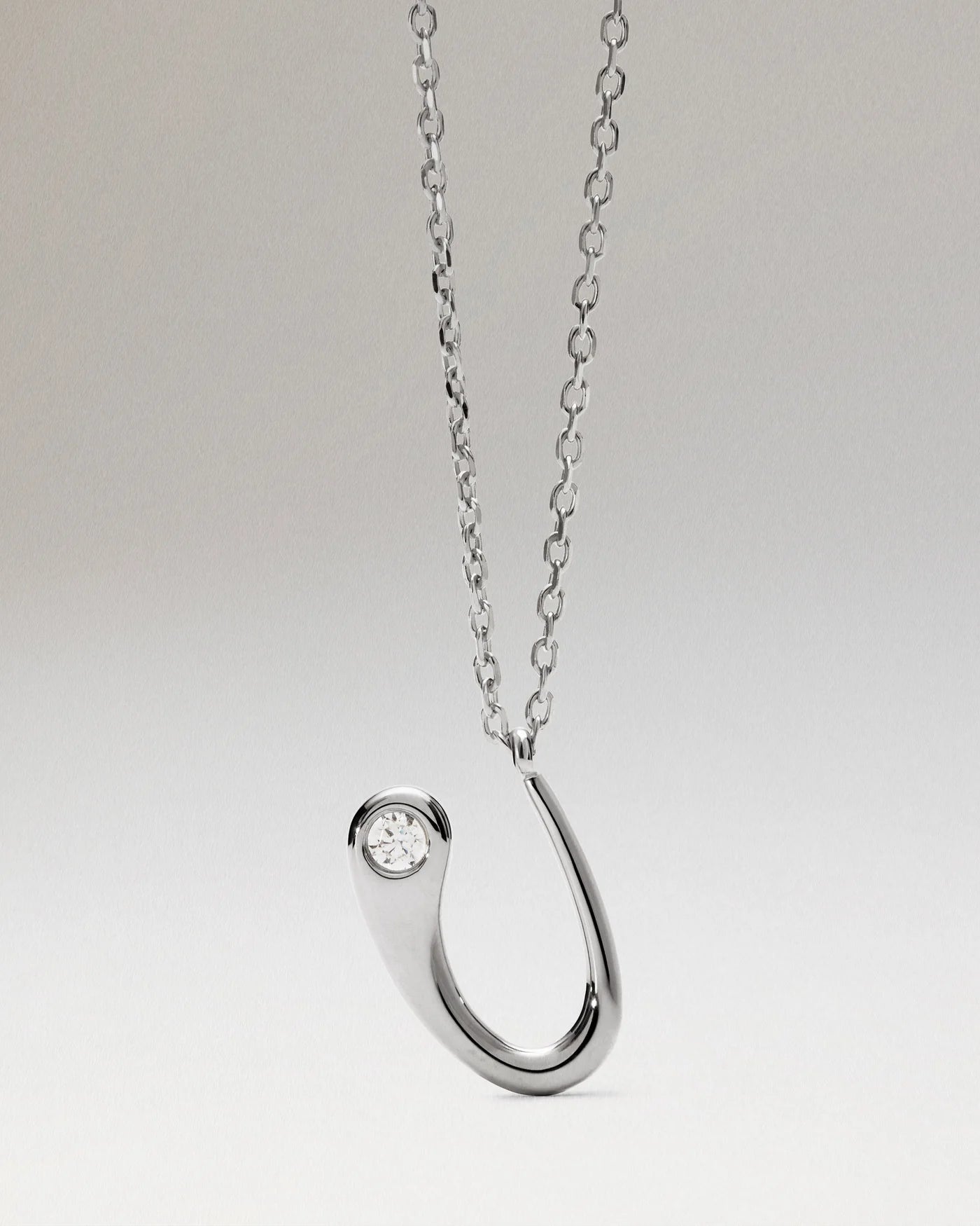 PDPAOLA - Collana Pdpaola Con Ciondolo In Argento 925 Con Iniziale Placcato Oro 18k O Rodio - Nazareno Bancone Gioielli