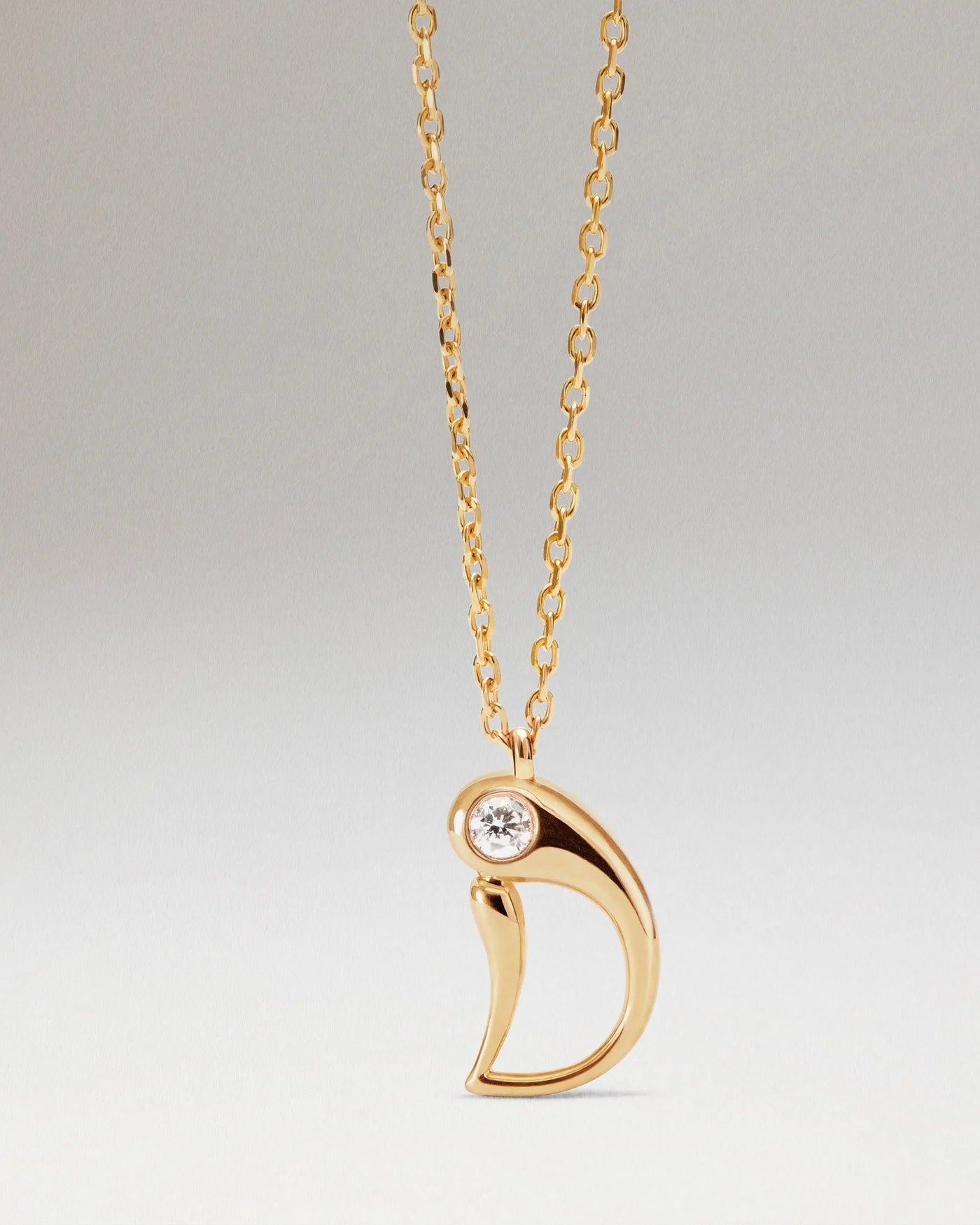 Collana Pdpaola Con Ciondolo In Argento 925 Con Iniziale Placcato Oro 18k O Rodio