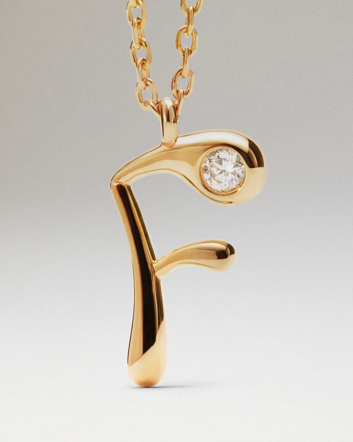 Collana Pdpaola Con Ciondolo In Argento 925 Con Iniziale Placcato Oro 18k O Rodio