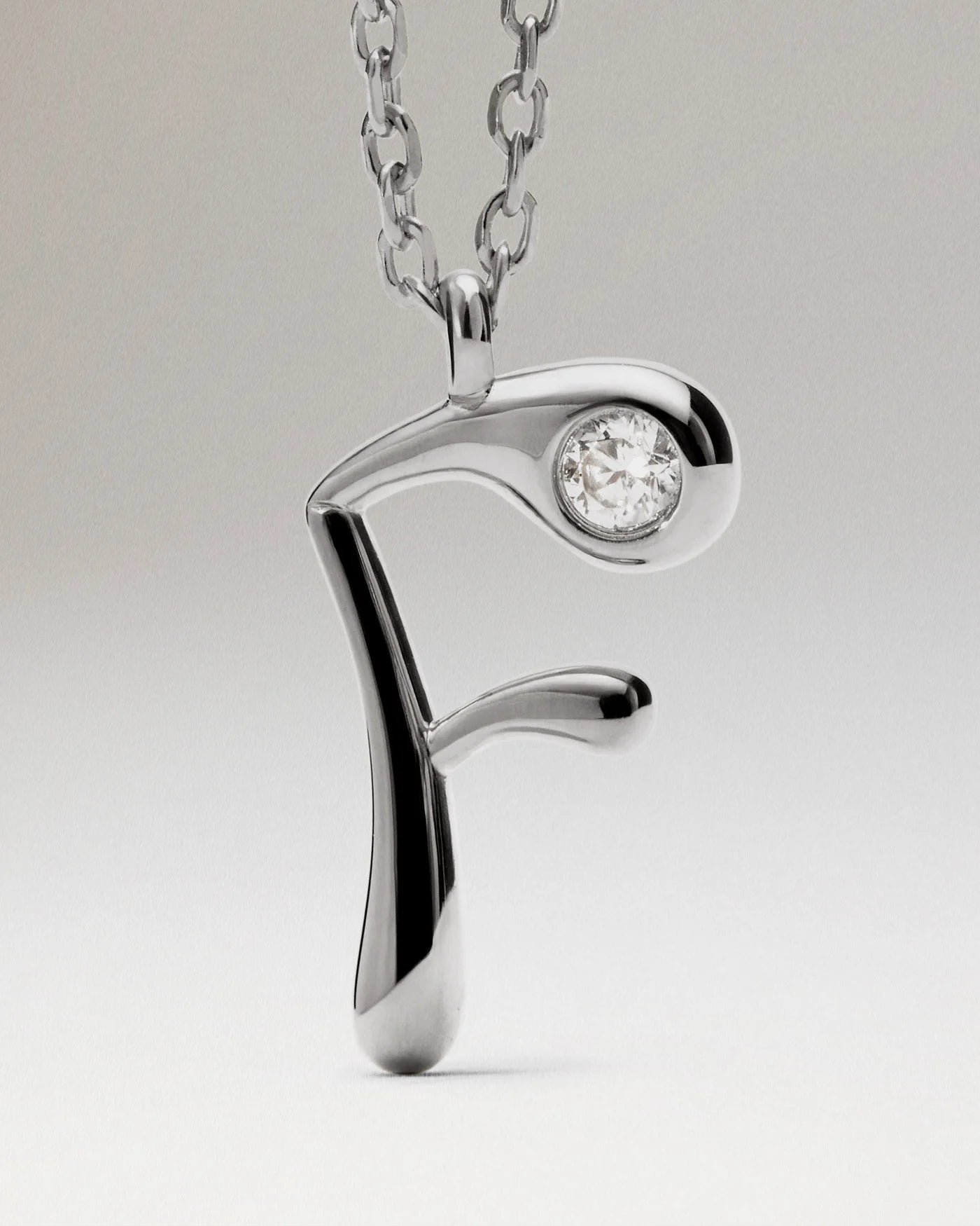 Collana Pdpaola Con Ciondolo In Argento 925 Con Iniziale Placcato Oro 18k O Rodio