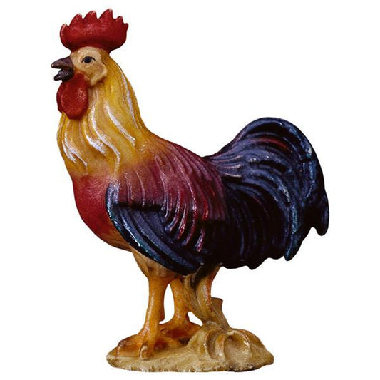 ULPE Wood Art - Gallo in Legno per Presepe – Proporzionata per Figure Umane da 15 cm - Nazareno Bancone Gioielli