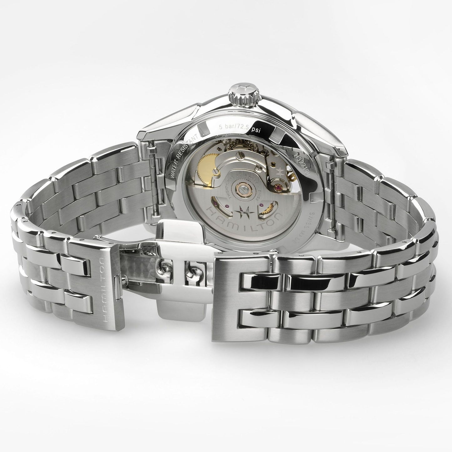 Orologio Donna Hamilton 36mm In Acciaio Quadrante Blu Avventurina
